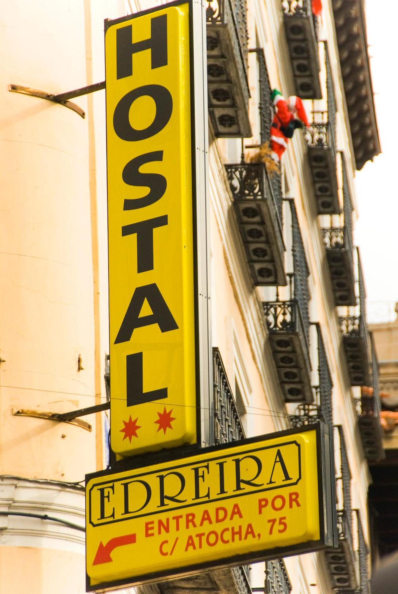 Hostal Edreira Madrid Exteriér fotografie